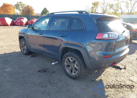 2019 Jeep Cherokee Trailhawk 4X4 z USA, uszkodzony, nr VIN 1C4PJMBX5KD420703